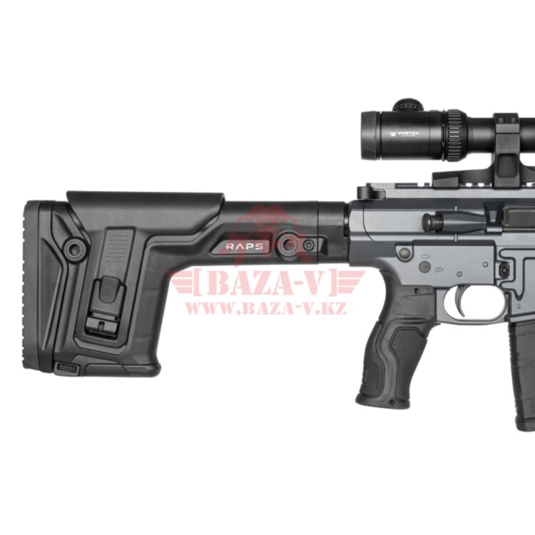 Пистолетная рукоятка для AR-10/-15, M4/M16, SR-25 FAB-Defense GRADUS, прорезиненная, с уменьшенным углом (Black)