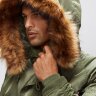 Куртка унисекс аляска Alpha Industries N-2B Short Waist Parka (Sage Green)