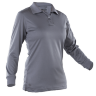 Женское Поло с длинным рукавом TRU-SPEC Ladies' 24-7 SERIES® Performance Polo 100% Jersey Knit Polyester (Steel Grey)