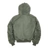 Куртка-бомбер Alpha Industries Hooded Ma-1 (Sage Green)