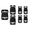 Ремкомплект-фастексы (7шт) для снаряжения Condor 221067: Buckle Repair Kit (Black)