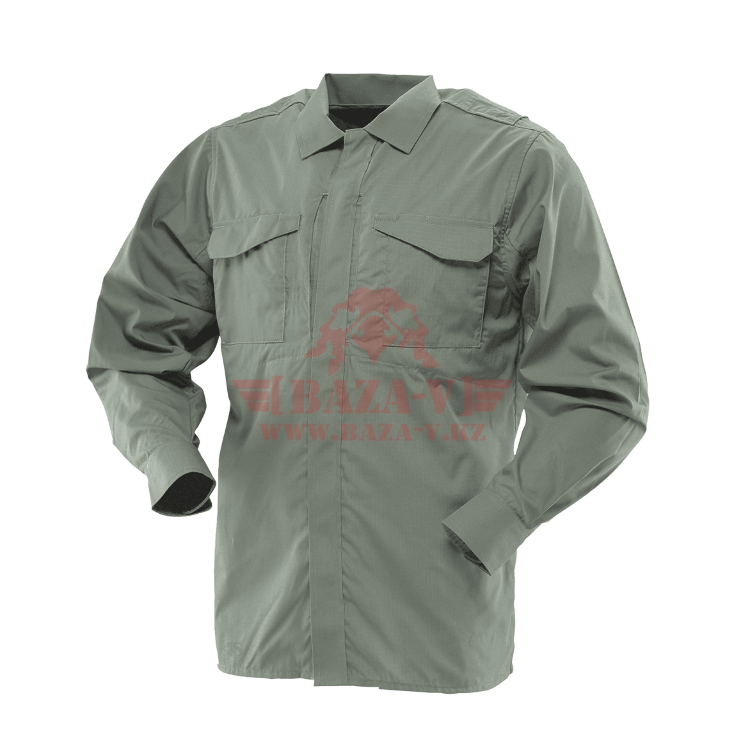 Форменная рубашка с длинным рукавом TRU-SPEC Men's 24-7 SERIES® Ultralight Long Sleeve Uniform Shirt (Olive)