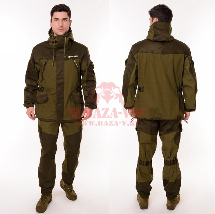 Костюм OneRus Горный -5 (Палатка/Флис) Темный хаки (Beige)