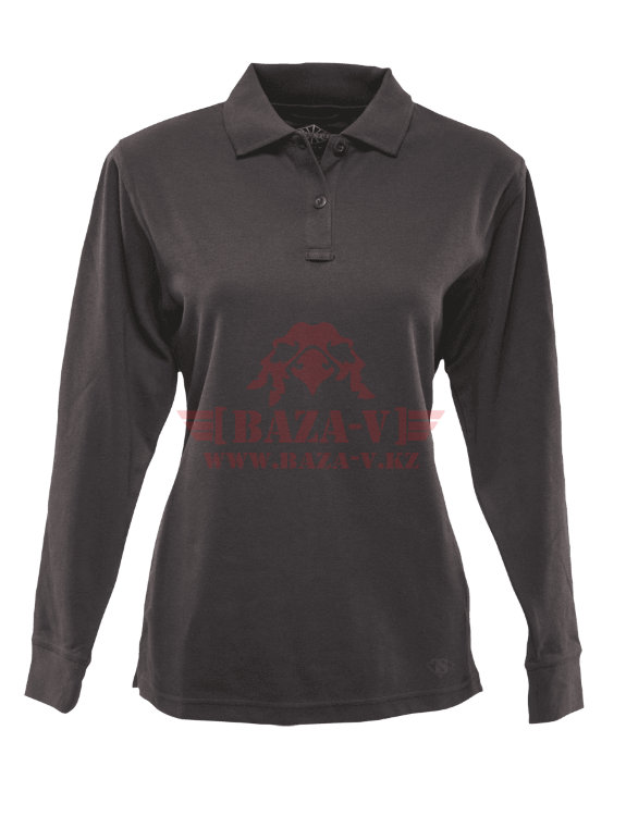 Женское Поло с длинным рукавом TRU-SPEC Ladies' 24-7 SERIES® Original Polo (Black)