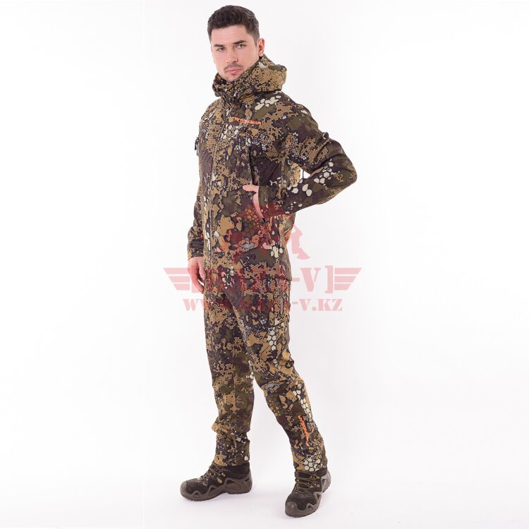Демисезонный костюм "TRITON PRO" -5 (SoftShell, Бежевый) TRITON