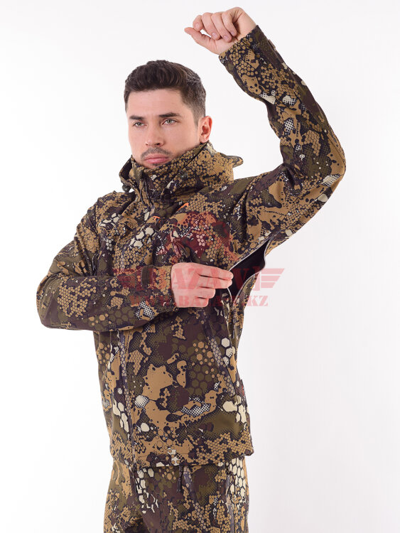Демисезонный костюм "TRITON PRO" -5 (SoftShell, Бежевый) TRITON