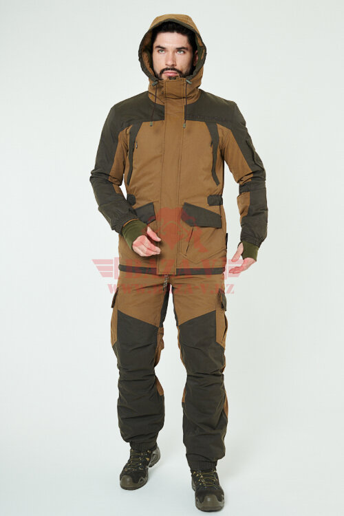 Костюм TRITONGEAR "GORKA PRO" -15 (Твил, Коричневый)