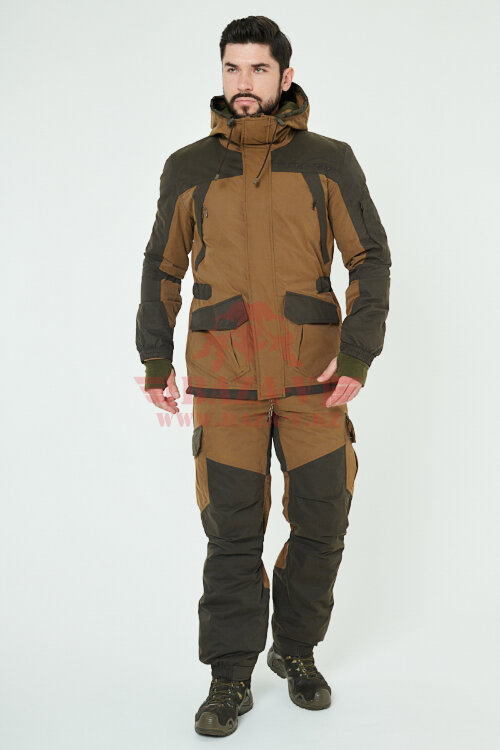 Костюм TRITONGEAR "GORKA PRO" -15 (Твил, Коричневый)