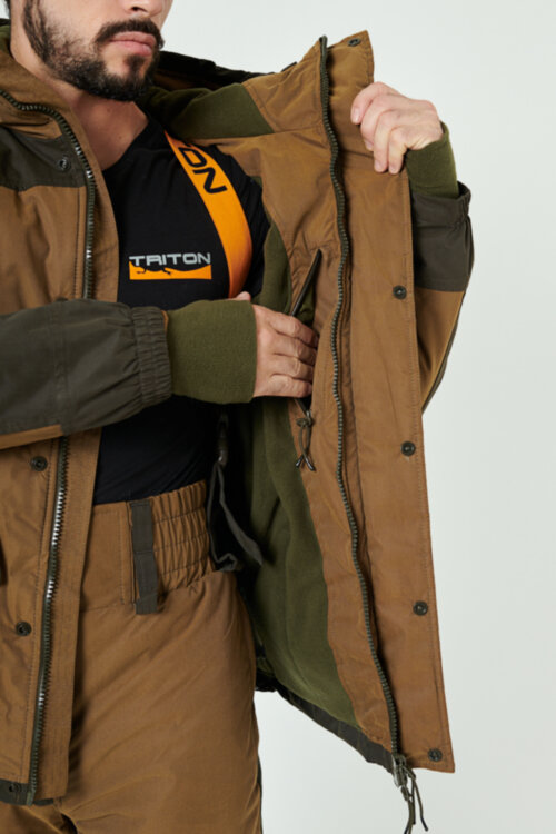 Костюм TRITONGEAR "GORKA PRO" -15 (Твил, Коричневый)