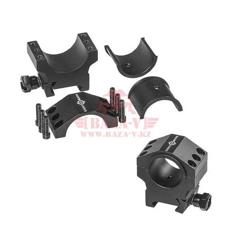 Кольца для оптики средние 30мм / 1" на Weaver/ Picatinny Sightmark SM34006