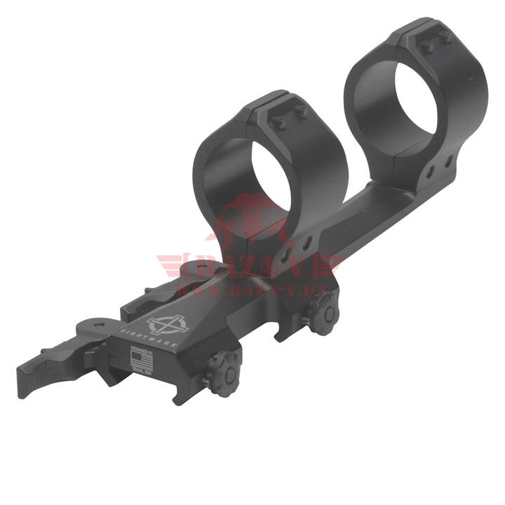 Быстросъемный кронштейн для оптики 30мм на Picatinny Sightmark LQD Cantilever Mount SM34020