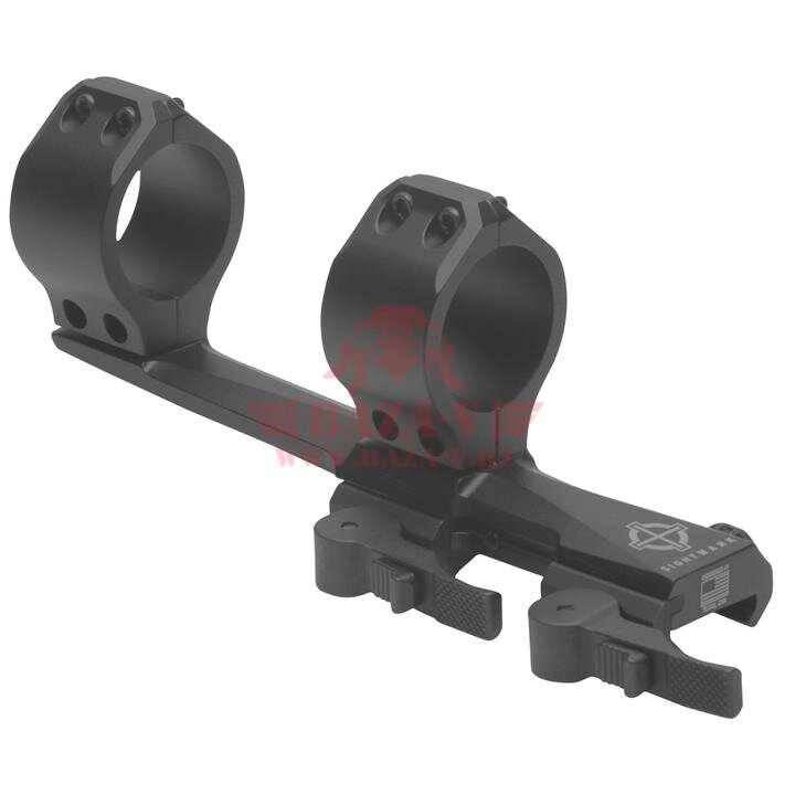 Быстросъемный кронштейн для оптики 30мм на Picatinny Sightmark LQD Cantilever Mount SM34020
