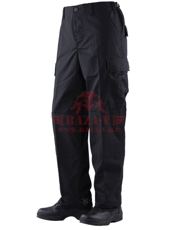Брюки TRU-SPEC Classic BDU Pants 100% Cotton Ripstop Big Size (Black)