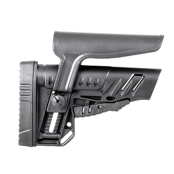 Приклад телескопический на АК47/74 TBS Shock DLG Tactical (DLG084) (Black)