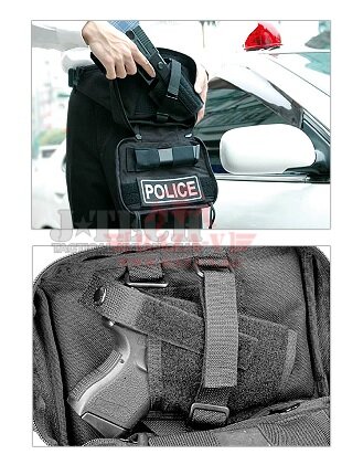Сумка поясная для пистолета, средняя J-Tech® Concealed Holster Bag Medium (Black)