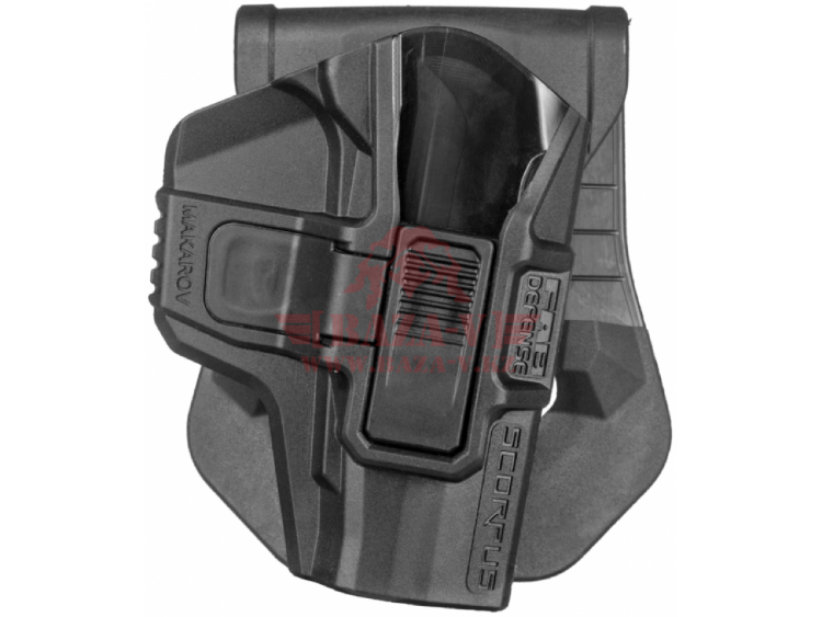 Кобура для ПМ Fab-Defense Scorpus® M24 Level 2 Retention System 2 поколение, с кнопкой (Black)