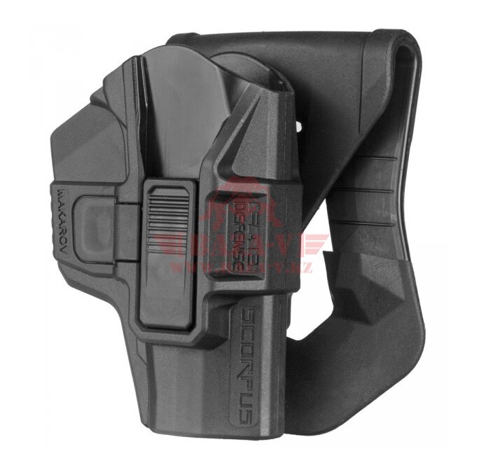 Кобура для ПМ Fab-Defense Scorpus® M24 Level 2 Retention System 2 поколение, с кнопкой (Black)
