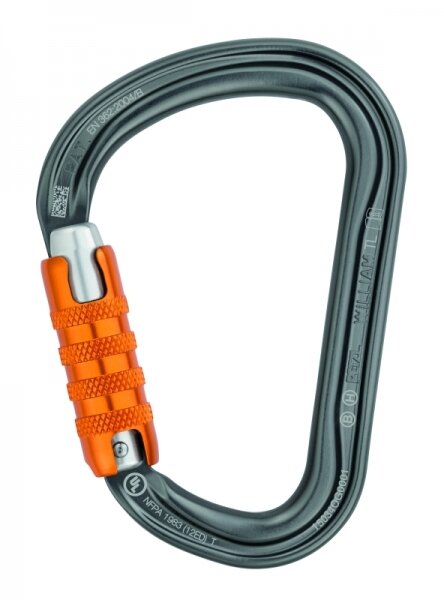 Карабин алюминиевый PETZL® WILLIAM