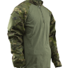 Тактическая рубашка TRU-SPEC TRU® 1/4 Zip Combat Shirt (Multicam) 50/50 Cordura® NyCo Ripstop (Multicam Tropic)