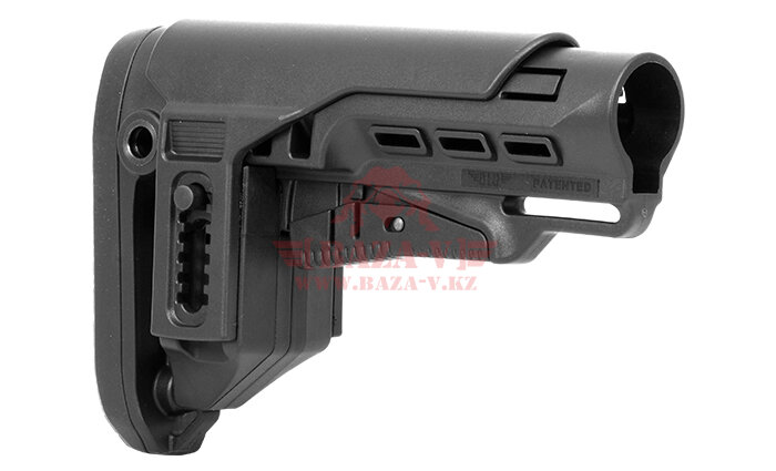 Приклад TBS Tactical PCP Com-Spec DLG Tactical с подщечником на АК47/74, MP153/133, AR15/M4/M16, Remington-870 (DLG053-52 Black)
