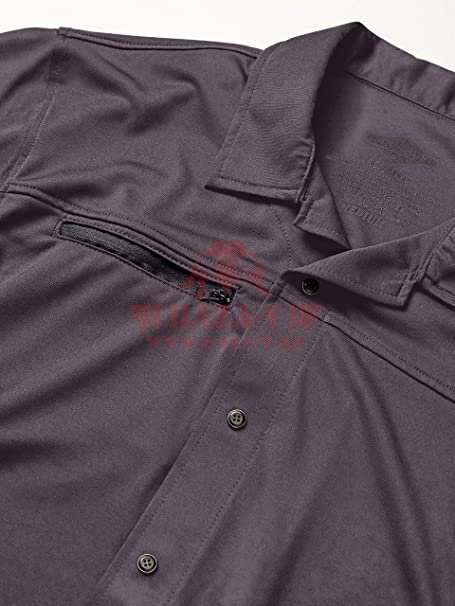 Тактическая рубашка с коротким рукавом TRU-Spec 24-7 Series Eco Tec Knit Camp (Steel Grey)