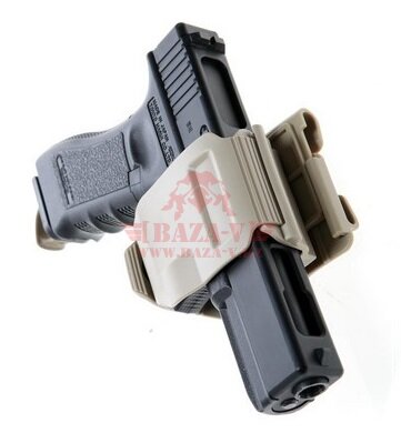 Кобура для Glock 17/19 Crye Precision Gunclip, правосторонняя установка (TAN)