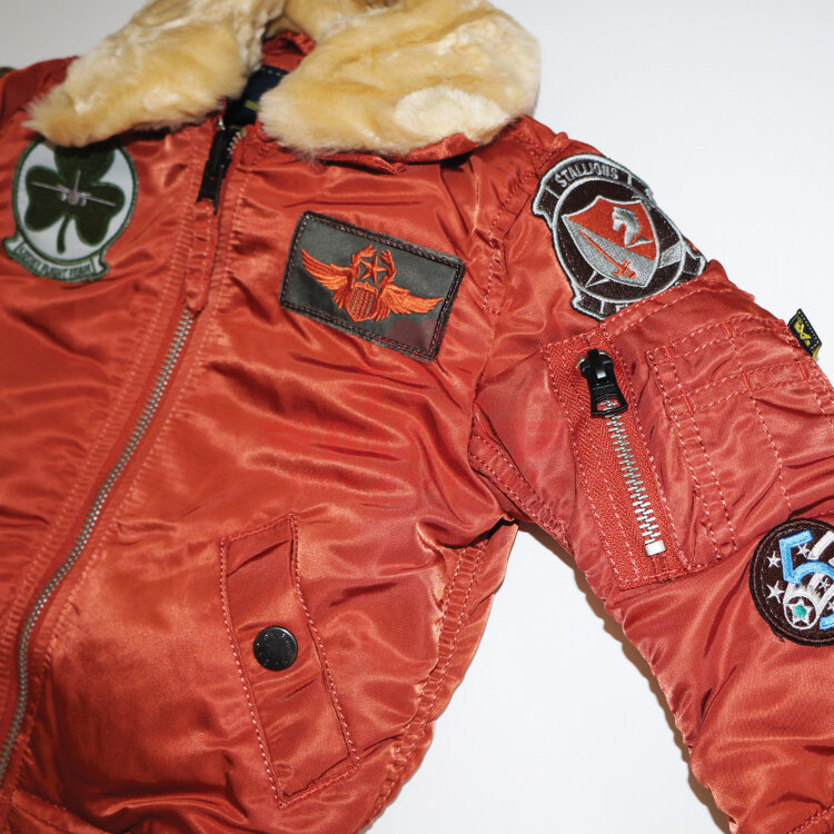 Детская куртка Alpha Industries MAVERICK JACKET (Rust)