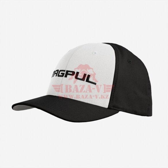 Бейсболка Magpul® Wordmark Stretch Fit MAG1103-105 (White/Black)