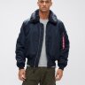 Куртка-бомбер Alpha Industries B-15 Flight Jacket (Replica Blue) Куртка-бомбер Alpha Industries B-15 Flight Jacket (Replica Blue)