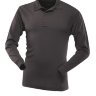 Мужское Поло с длинным рукавом TRU-SPEC Men’s 24-7 SERIES® Performance Polo Shirt 100% Jersey Knit Polyester (Black)
