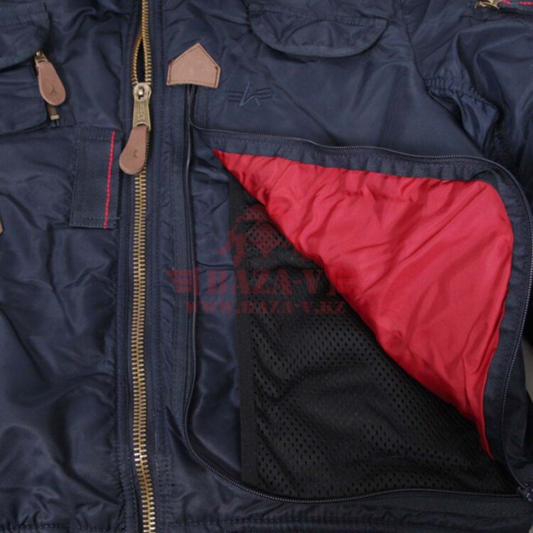 Куртка-бомбер Alpha Industries INJECTOR X (Replica Blue)