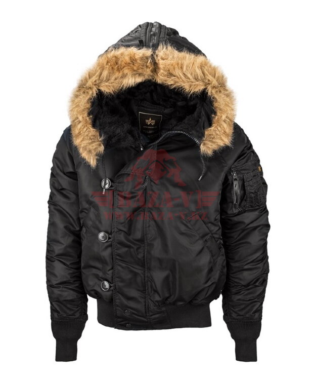 Куртка-бомбер Alpha Industries N-2B (Black)
