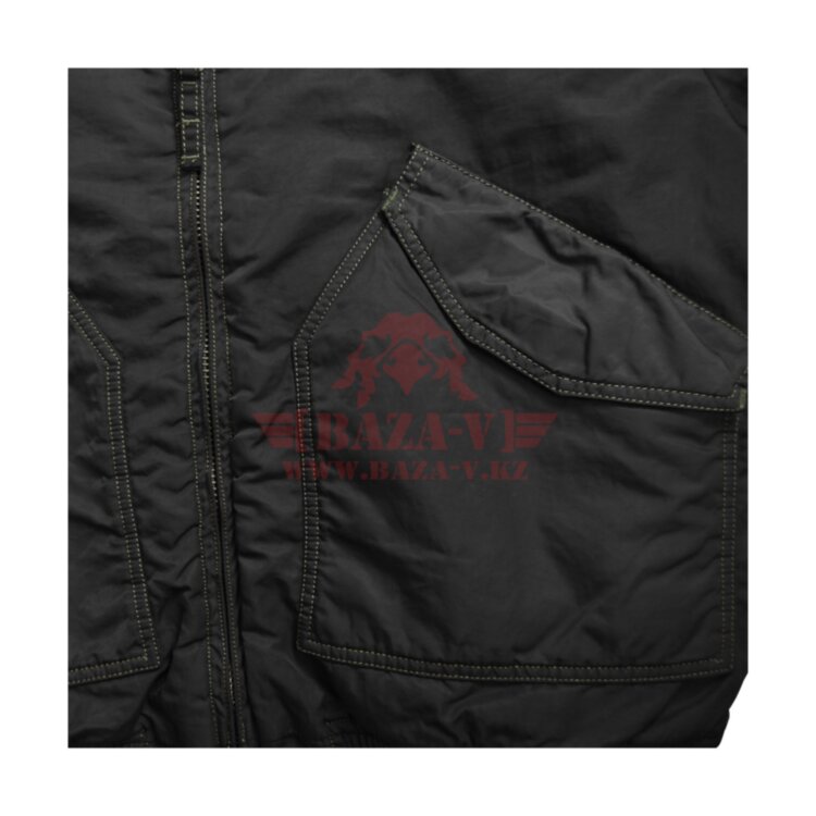 Куртка-бомбер Alpha Industries CWU Pilot Jacket (Sage Black)