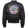 Куртка НАСА Alpha Industries APOLLO MA-1 (Black)