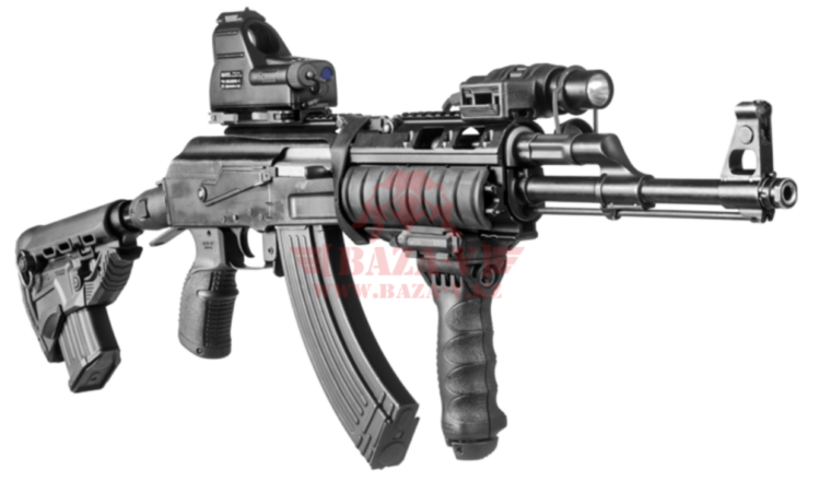 Приклад телескопический, складной FAB-Defense M4-AKMIL P для АК-47
