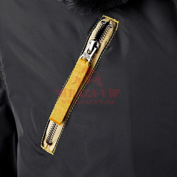 Куртка-бомбер Alpha Industries B-15 AIR FRAME FLIGHT (Black)