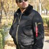 Куртка-бомбер Alpha Industries B-15 AIR FRAME FLIGHT (Black) Куртка-бомбер Alpha Industries B-15 AIR FRAME FLIGHT (Black)