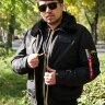 Куртка-бомбер Alpha Industries B-15 AIR FRAME FLIGHT (Black) Куртка-бомбер Alpha Industries B-15 AIR FRAME FLIGHT (Black)