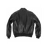 Кожаная куртка-бомбер Alpha Industries A-2 (Black)
