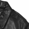 Кожаная куртка-бомбер Alpha Industries A-2 (Black)