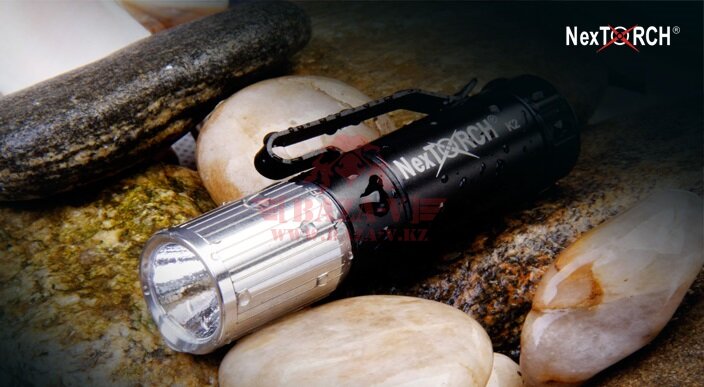 Фонарь водонепроницаемый NexTORCH K2, светодиод 65 люмен