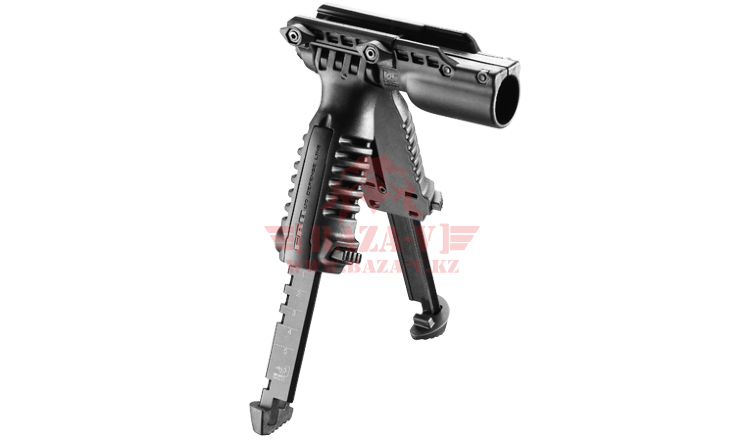 Тактическая рукоять-сошка FAB-Defense T-POD FA с креплением для фонаря