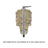 Панель с подсумком для JPC 2.0 Crye Precision Pack Zip-On Panel 2.0 (MultiCam)