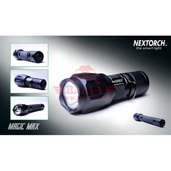 Тактический подствольный водонепроницаемый фонарь NexTORCH Magic Max, светодиод 35 люмен