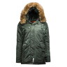 Куртка-парка Alpha Industries SLIM FIT N-3B (Sage/Orange)