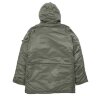 Куртка-парка Alpha Industries SLIM FIT N-3B (Sage/Orange)